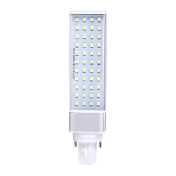 10pcs G24 Žiarovky LED 7W 9W 11W 13W 15W 18W E27 LED Kukurica Žiarovky Lampy Svetlo SMD 2835 Pozornosti 180 Stupňov AC85-265V Horizontálne Plug L