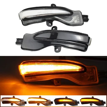 2ks LED Dynamický Zase Signál Blinker Svetlá, Bočné Zrkadlo Indikátor Flasher Lampa Pre Mazda CX-3 CX3 2015-2018 CX-4 CX4 CX-5 CX5 KE 3