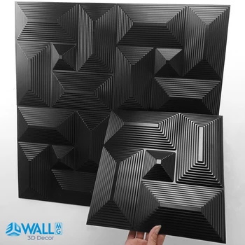 30x30cm dom stenu renovácia geometrické 3D stena panel non-samolepiace 3D stenové nálepky umenie dlaždice tapety izba kúpeľňa strop