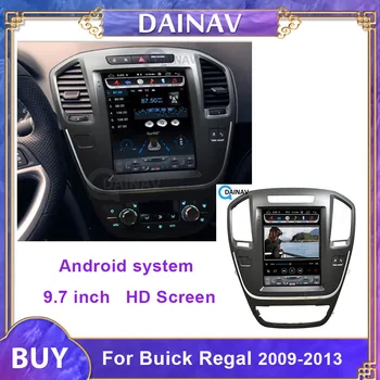 9.7-palcový HD displej, Auto Multimediálny Prehrávač pre Buick Regal 2009 2010 2011 2012 2013 Car Stereo Rádio GPS Navigácie