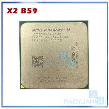 AMD Phenom X2 B59 3.4 GHz Dual-Core CPU Procesor X2-B59 HDXB59WFK2DGM 80W Socket AM3 938pin