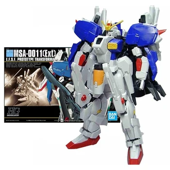 Bandai Skutočné Gundam Model Auta Anime Obrázok HG 1/144 MSA-0011(Ext) Ex-S Zbierky Gunpla Anime Akcie Obrázok Hračky pre Deti,