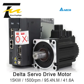 Delta Servo Absolútna Hodnota Motorových ASD-A2-1F23-M ECMA-F1221FRS 15KW 1500rpm 95.4 N. M 41.6 A