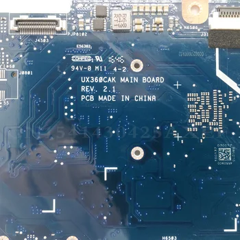 Dinzi UX360CAK Doske M3-6Y30 4GB-RAM Pre ASUS Zenbook UX360C UX360CA Ultrabook Notebook Doske 100% funguje Dobre 5