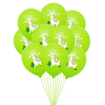 JOYMEMO 100 KS Alpaky Party Dekorácie Balóny Nastaviť Fialové Modré Ovce Balóny Baby Sprcha Narodeniny, Party Dekorácie Dodávky 4