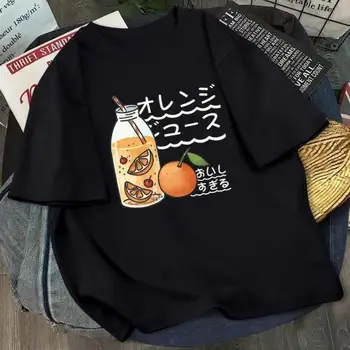 Kawaii Print T Shirt Ženy Harajuku Ullzang Fashion T-shirt Grafické Roztomilý Kreslený kórejský Štýl Top Tees Žena Verano Mujer 2021