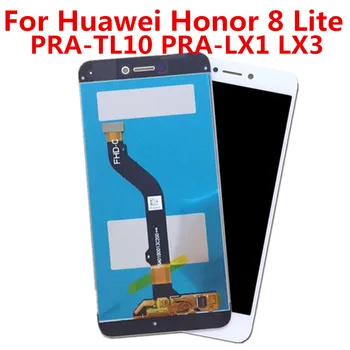 Na Počesť 8 Lite LCD Displej Dotykový Displej Pre Huawei P8 Lite 2017 LCD Huawei GR3 2017 PRA-TL10 PRA LX1 LX3 Obrazovke