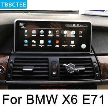 Pre BMW X6, E71 2011 2012 2013 CIC Android Multimediálny Prehrávač, GPS, Dotykový Displej Stereo 2 Din Autoradio navigáciu pôvodný štýl