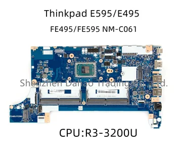 Pre Lenovo Thinkpad E595/E495 Notebook Doske FE495/FE595 NM-C061 S R3-3200U R5-3500U R7-3700U DDR4 Doprava Zadarmo