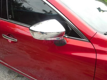 Pre Mazda Atenza 2013 2014 2015 2016 2017 Dvere Zrkadlo Prekrytie Kryt Spätných Výbava Panel Chrome Auto Styling Príslušenstvo 4