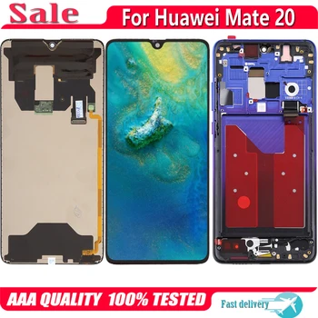 Pôvodný Pre Huawei Mate 20 LCD Displej Dotykový Displej Digitalizátorom. Nahradiť Pre Huawei Mate20 LCD HMA-L29 HMA-L09 HMA-AL00 HMA-TL00