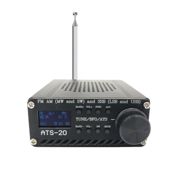 SI4732 FM AM (MW A SW) A SSB (LSB A USB) S Anténou Nabíjateľná Batéria Všetky Band Rádio