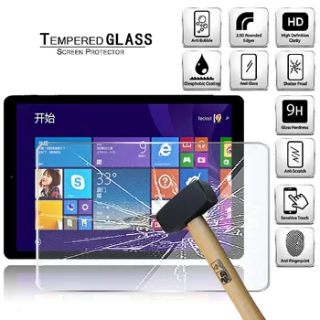 Tablet Tvrdeného Skla Screen Protector Kryt pre Teclast X10HD 3G Pokrytie Celej Obrazovke Výbuchu-Dôkaz Anti-Scratch Obrazovke