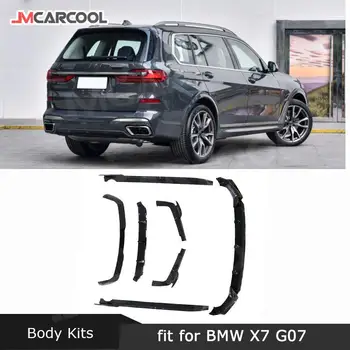 Uhlíkových Vlákien pre BMW X7 G07 M Šport 2019-2021 Predné Pera, Brada Strane Sukne Rocker Panely Zadný Difúzor Pery Štiepačky Zadný Spojler
