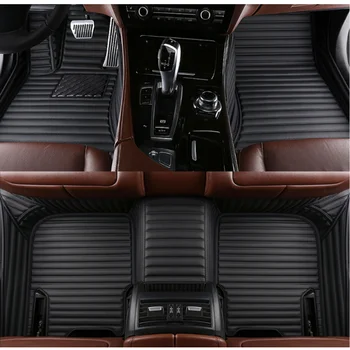 Vlastné špeciálne auto podlahové rohože pre BMW 840d Grad Kupé g16, ansel 2019-2020 4 dvere, nepremokavé, odolné auto koberce 1