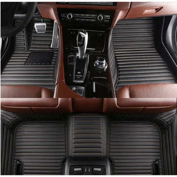 Vlastné špeciálne auto podlahové rohože pre BMW 840d Grad Kupé g16, ansel 2019-2020 4 dvere, nepremokavé, odolné auto koberce 2
