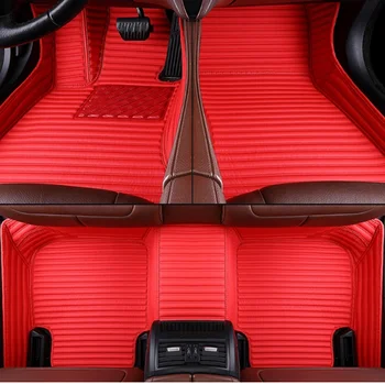 Vlastné špeciálne auto podlahové rohože pre BMW 840d Grad Kupé g16, ansel 2019-2020 4 dvere, nepremokavé, odolné auto koberce 3
