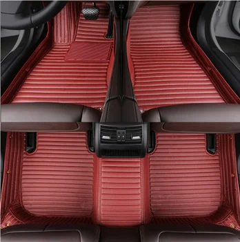 Vlastné špeciálne auto podlahové rohože pre BMW 840d Grad Kupé g16, ansel 2019-2020 4 dvere, nepremokavé, odolné auto koberce 4