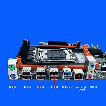 X99 Doska So SATA Kábel B85 LGA2011-3 4X DDR4 REG ECC RAM M. 2 PCIE SATA3.0 Ploche Herné základná Doska Pre E5 CPU 3