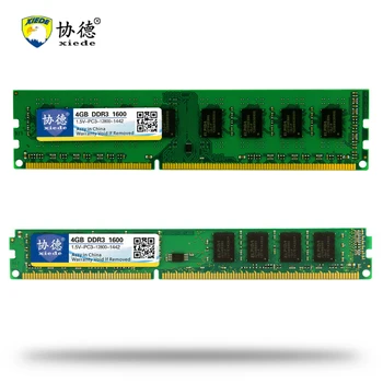 Xiede DDR3 1600 MHZ PC3 12800 2GB 4GB 8GB 16GB Desktop PC Pamäte RAM Modul Kompatibilný DDR 3 1600 1333MHz / 1066MHz PC3-12800 10600