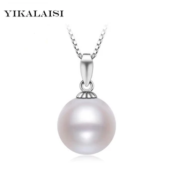 YIKALAISI 2017 nové Originálne Pearl Šperkov pre Dokonalý Kruh Prírodné Sladkovodné Perly 925 Sterling Silver Šperky Pre Ženy Darček